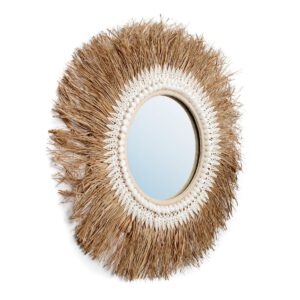 Der Raffia Ginger Mirror - Natürlich – Bild 3