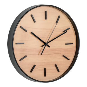 Kensington Wall Clock - Wanduhr, schwarz, geräuschloses Uhrwerk, rund, ø35 cm – Bild 2