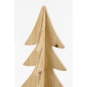 Dekoration Weihnachtsbaum – H78 x Ø36 cm – Kiefernholz – FSC 100 % – Braun – Bild 2