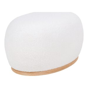 Manhattan Pouf - Pouf, lockig, weiß, 54,5x88,5x36 cm, HN1235 – Bild 3