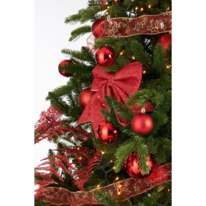 Weihnachtsbaumschmuck-Set – 100 Stück – Rot – Bild 2