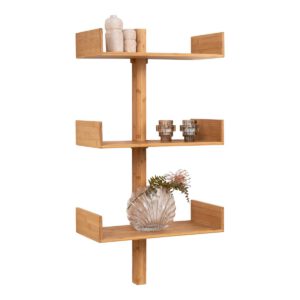 Villa Shelf - Wandregal, Bambus, natur 50x102 cm – Bild 5