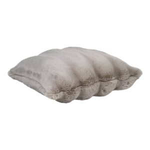 Galena Cushion - Kissen, Kunstfell, beige, 45x45 cm – Bild 2