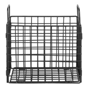 Mora Wire Basket - Drahtkorb, Eisen, schwarz, 25x20x25 cm – Bild 2