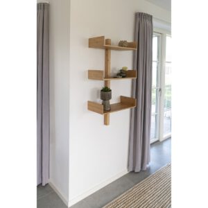 Villa Shelf - Wandregal, Bambus, natur 50x102 cm – Bild 2