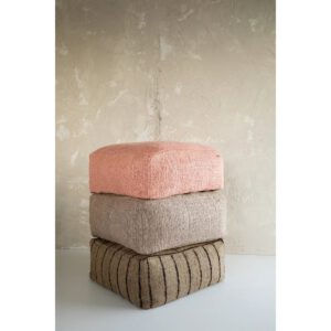 Der Oh My Gee Pouffe - Beige Schwarz – Bild 7