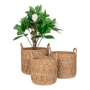 Krabi Basket - Korb, Seegras, natur, 3er-Set – Bild 3