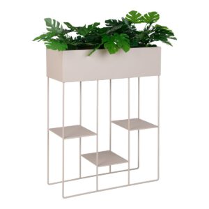 Rabo Planter - Pflanzgefäß, Stahl, 3 Regale, Sand, 25x60x80 cm – Bild 4