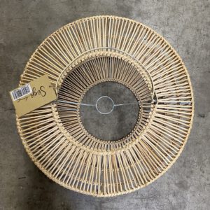 Rattanlampe | Boho Lampenschirm | Pendelleuchte LIKU (2 Größen) – Bild 6