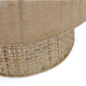 Die Bolly Jute-Wandleuchte – Natur – M – Bild 2